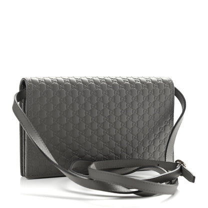 Gucci Soft Microguccissima Crossbody Wallet Loess 3 of 9