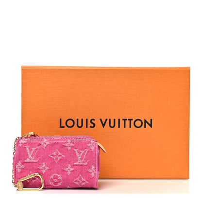 Louis Vuitton Denim Trousse Speedy Fuchsia 8 of 8