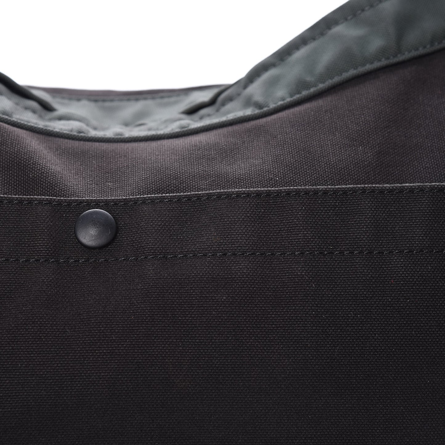 Canvas Nylon Sport Messenger Black