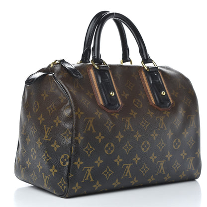 Louis Vuitton Monogram Mirage Speedy 30 Black 3 of 9