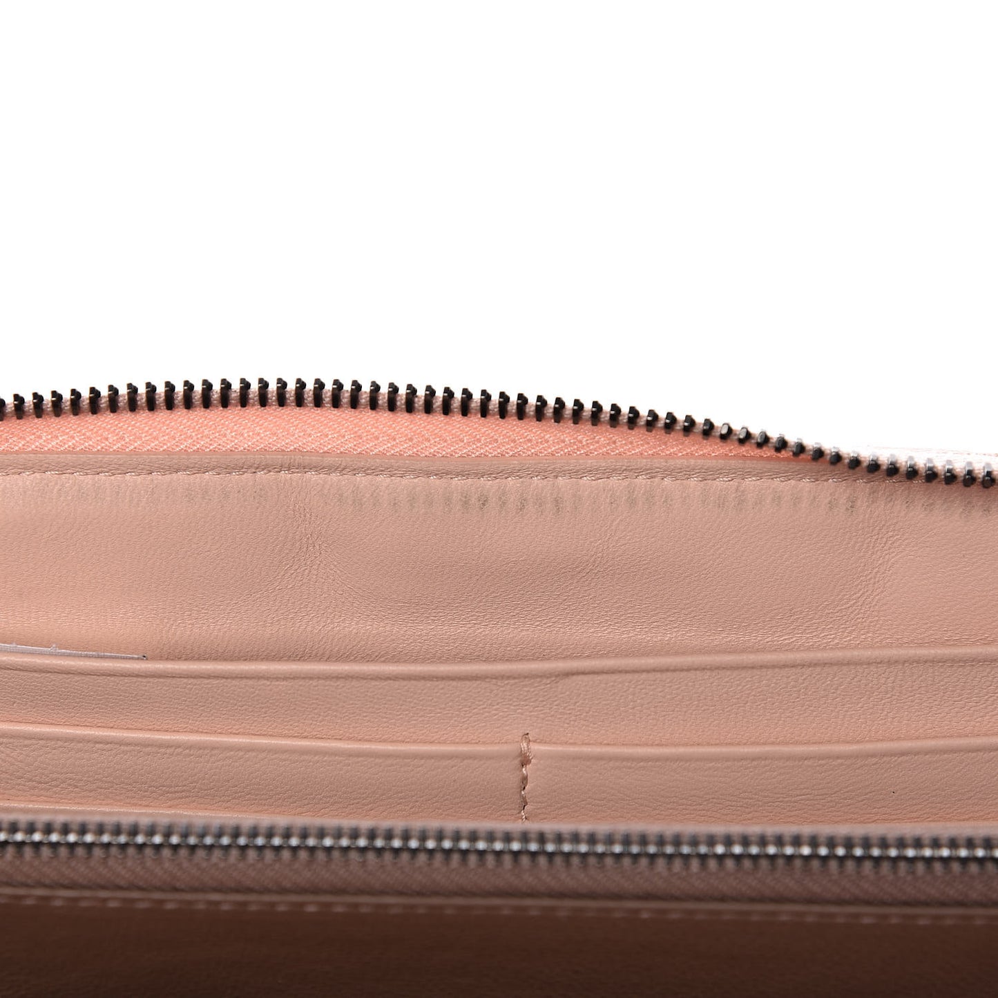 Nappa Intrecciato Ayers Zip Around Wallet Flamingo