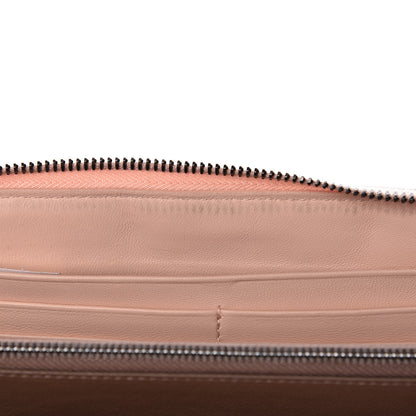 Bottega Veneta Nappa Intrecciato Ayers Zip Around Wallet Flamingo 9 of 17
