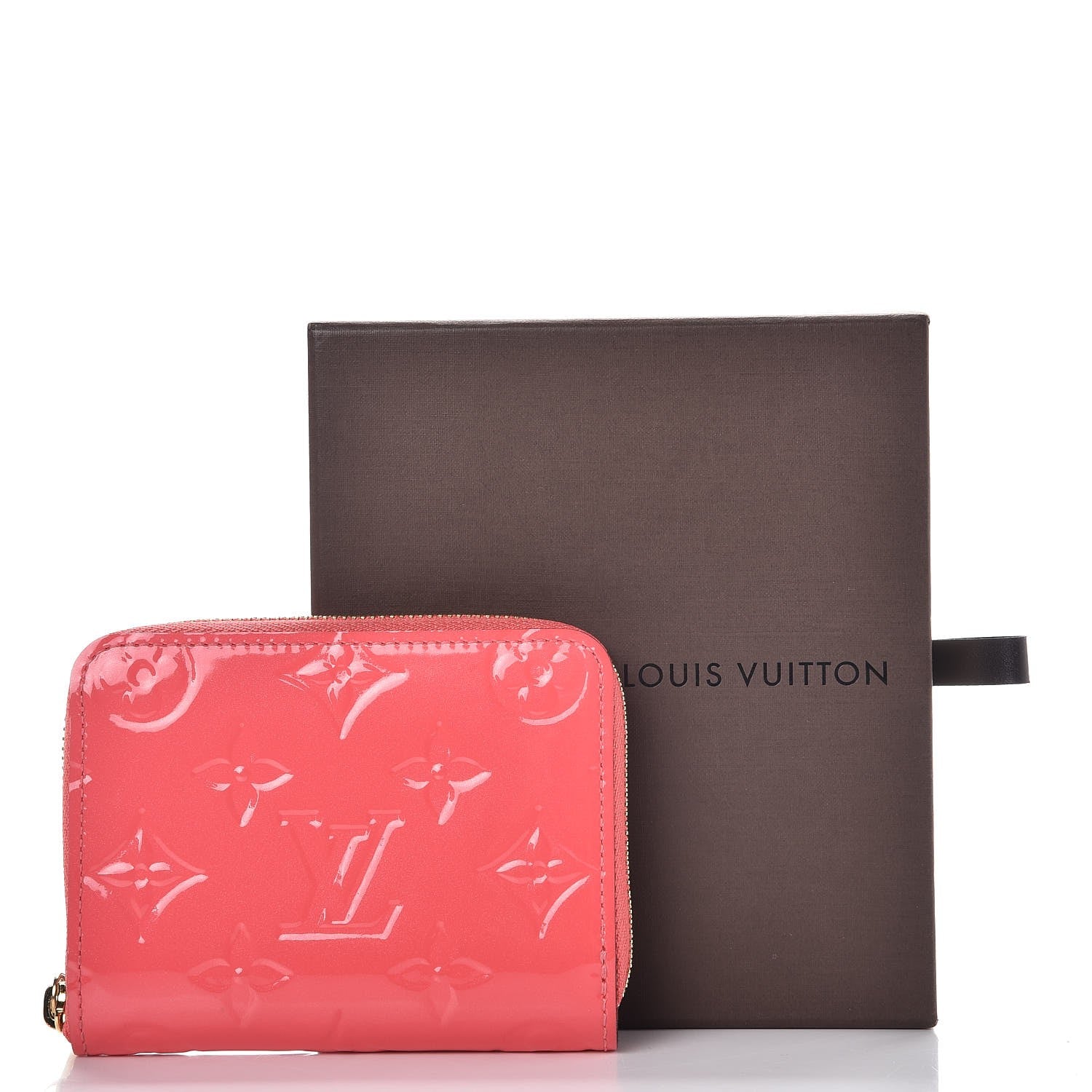 Louis Vuitton Vernis Zippy Coin Purse Rose Litchi 10 of 10