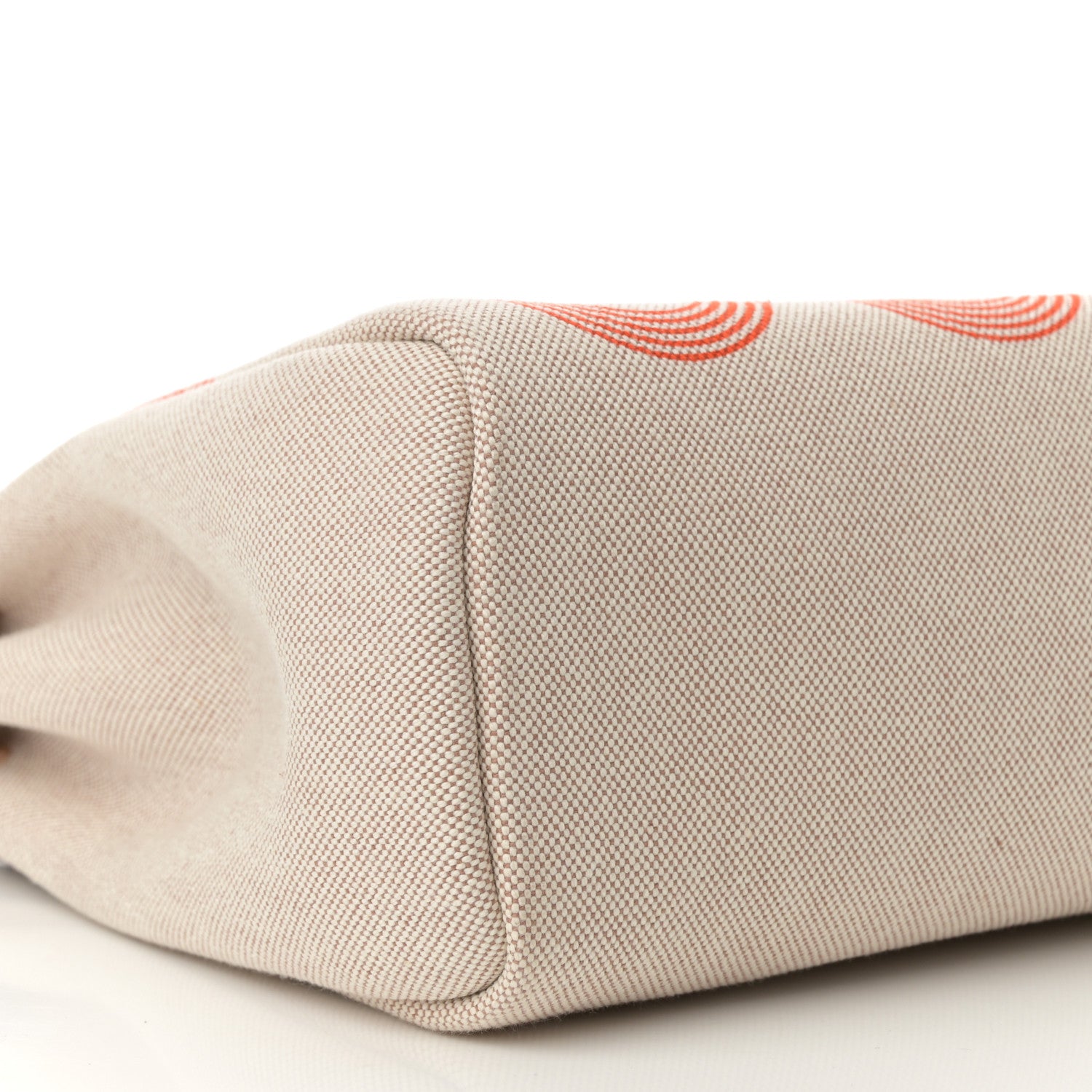 Hermes H Plume Canvas Vache Hunter Circuit 24 Herbag Zip Retourne 31 Orange Mecano Ecru Beige Naturel 10 of 11