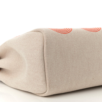 Hermes H Plume Canvas Vache Hunter Circuit 24 Herbag Zip Retourne 31 Orange Mecano Ecru Beige Naturel 10 of 11