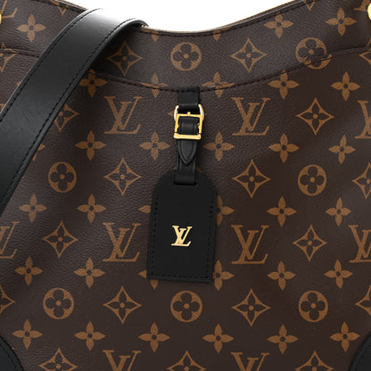 Louis Vuitton Monogram Odeon MM Black 7 of 9