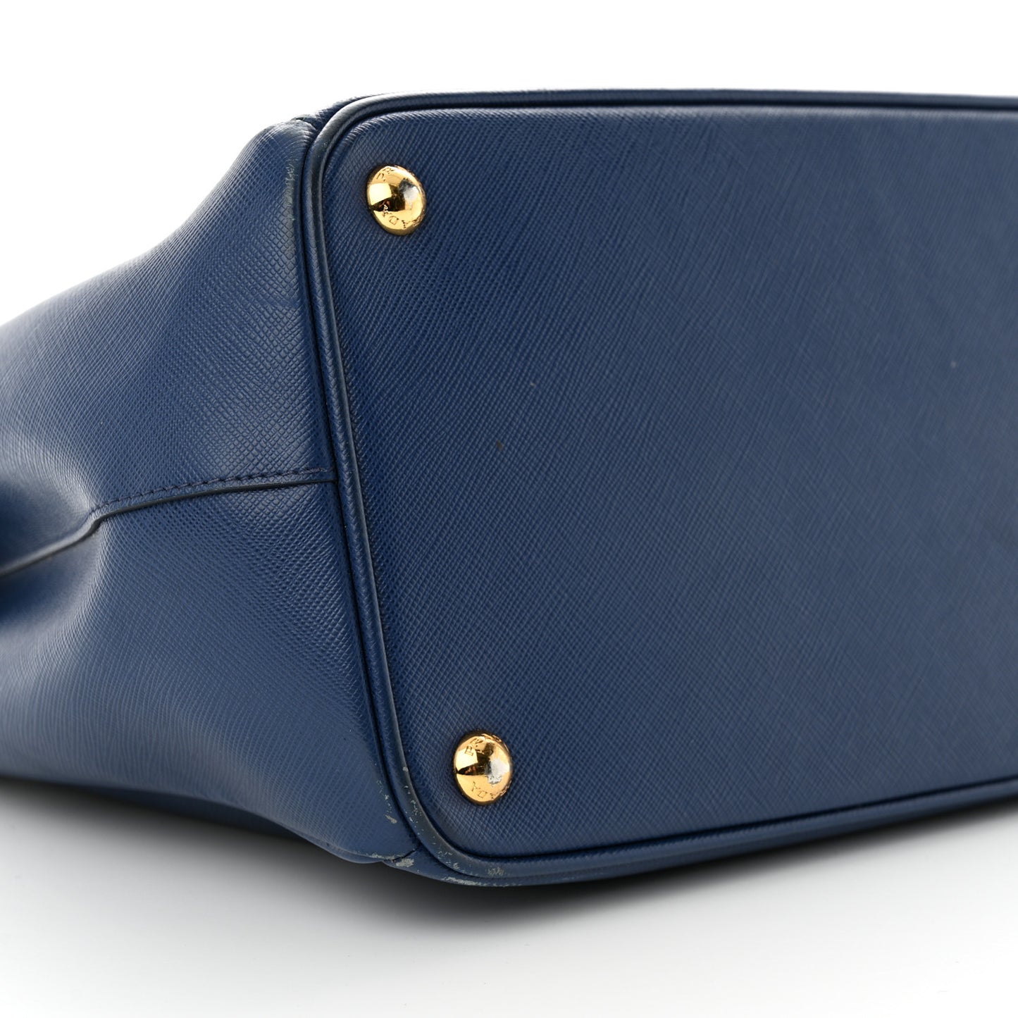 Saffiano Large Galleria Double Zip Tote Bluette