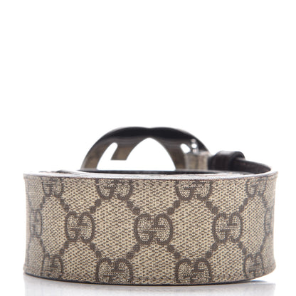 Gucci GG Plus Monogram Interlocking G Belt 90 36 Dark Brown 3 of 8