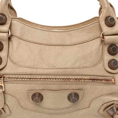Balenciaga Agneau Giant 21 Rose Gold Hardware City Praline 9 of 12