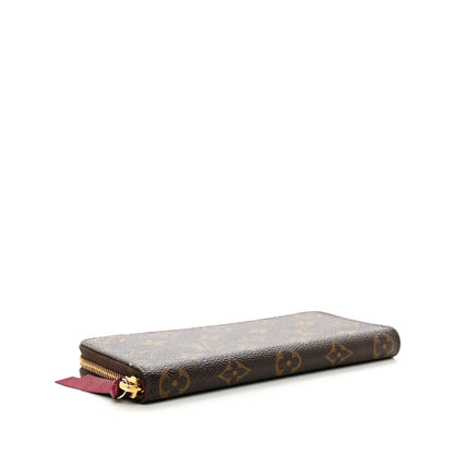 Louis Vuitton Monogram Clemence Wallet Fuchsia 4 of 8