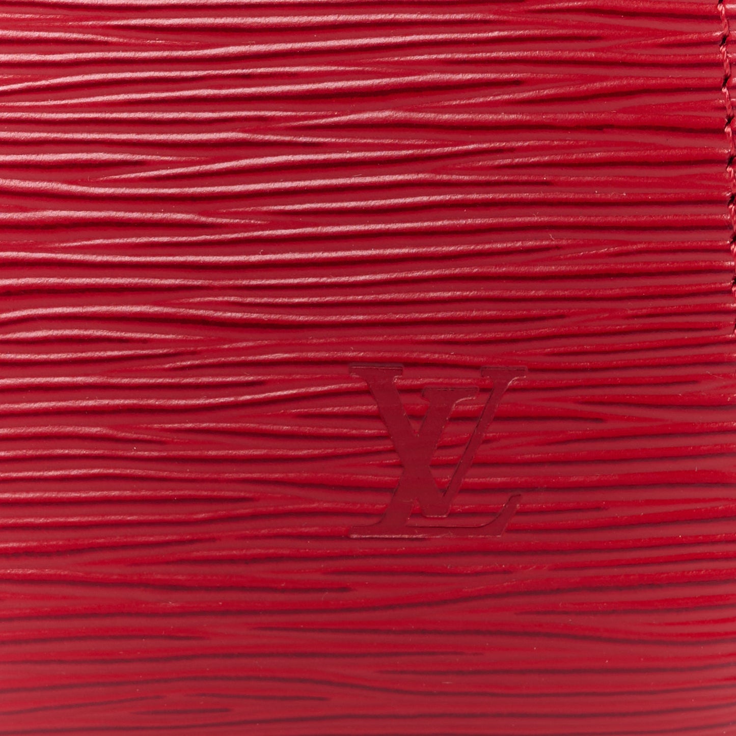 Epi Pochette Accessories 21 Castillan Red