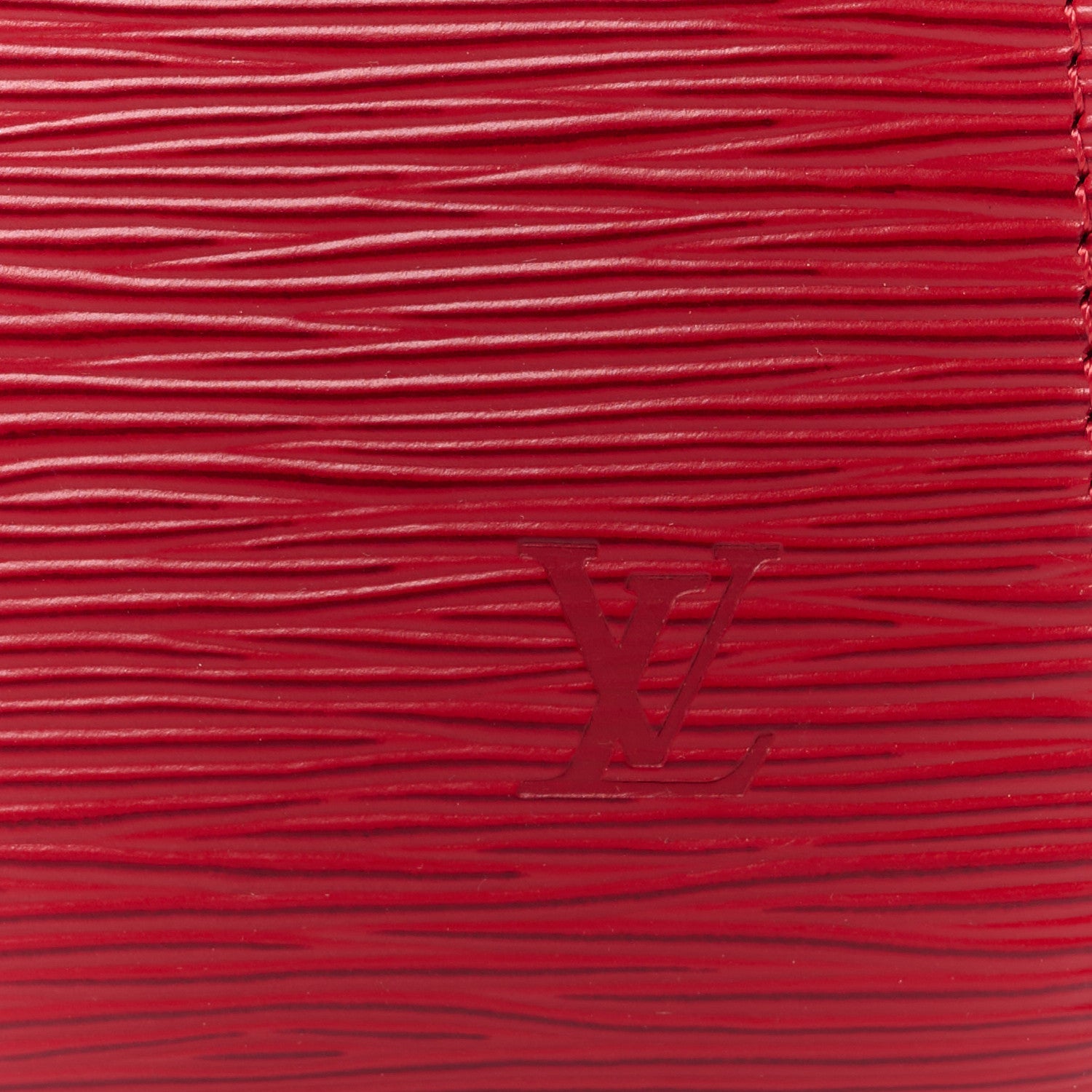 Louis Vuitton Epi Pochette Accessories 21 Castillan Red 7 of 13