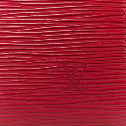 Louis Vuitton Epi Pochette Accessories 21 Castillan Red 7 of 13
