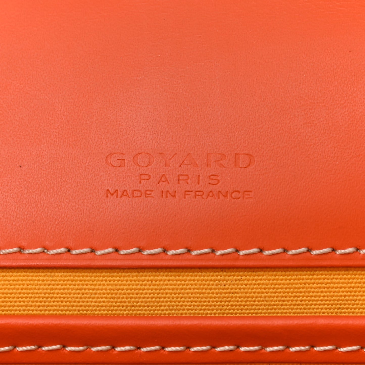 Goyardine Belvedere II PM Messenger Bag Orange