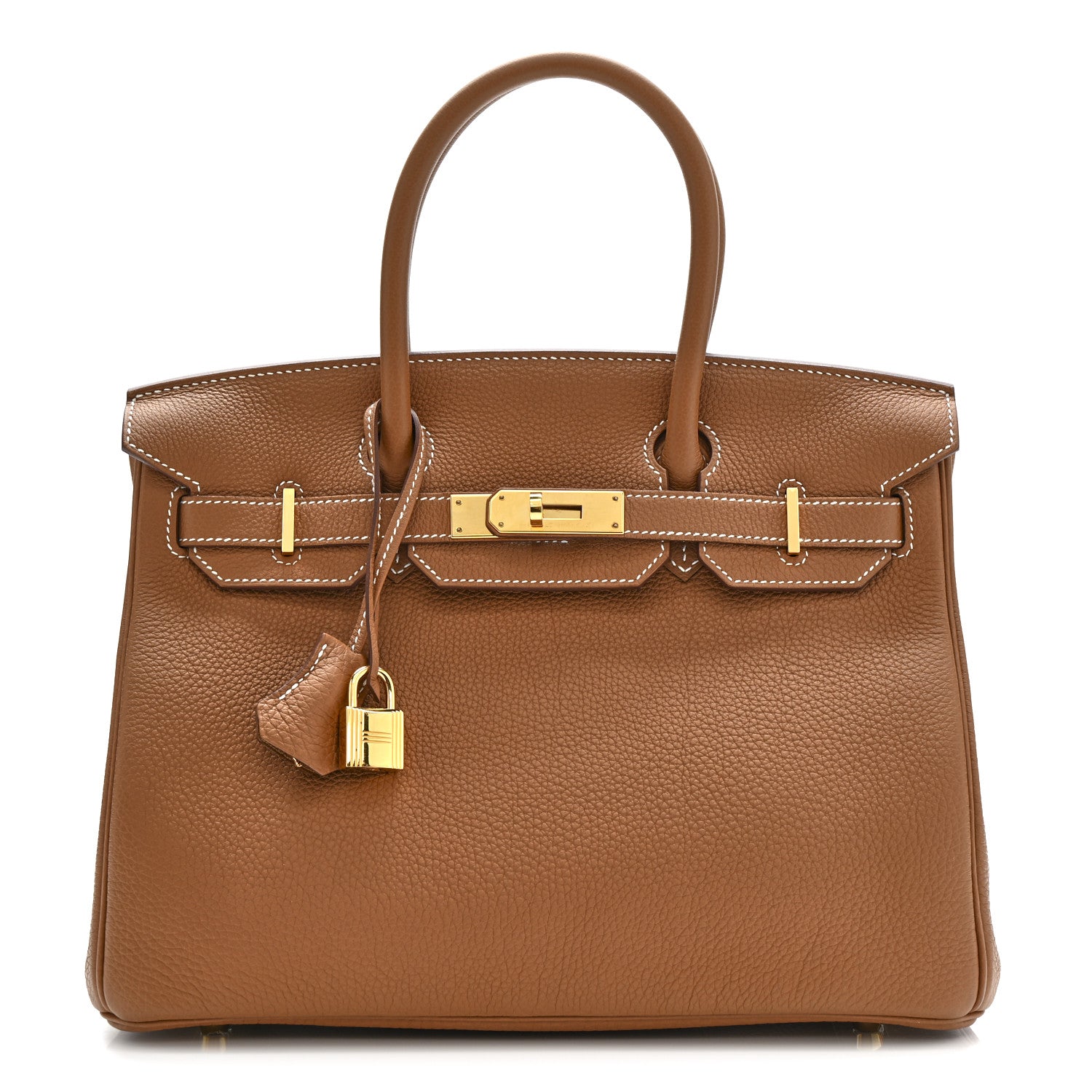 Hermes Togo Birkin 30 Gold 1 of 11