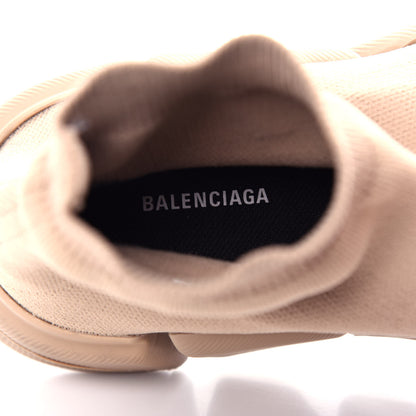Balenciaga Technical 3D Recycled Knit Womens Speed 2.0 Sneakers 39 Monocolor Beige 8 of 11
