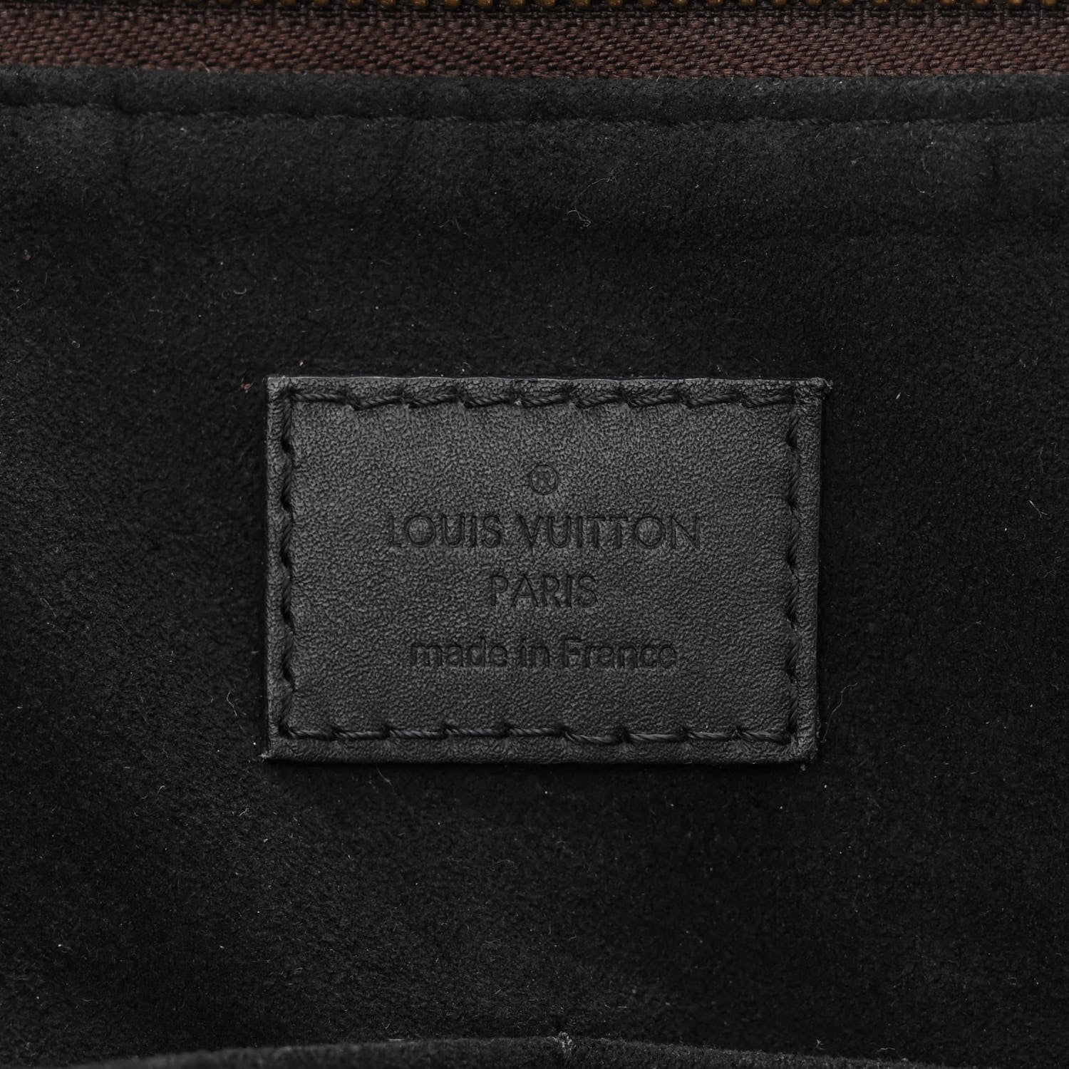 Louis Vuitton Monogram Flower Zipped Tote MM Black 6 of 16
