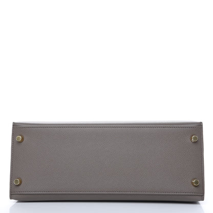 Hermes Epsom Kelly Sellier 28 Etain 6 of 34