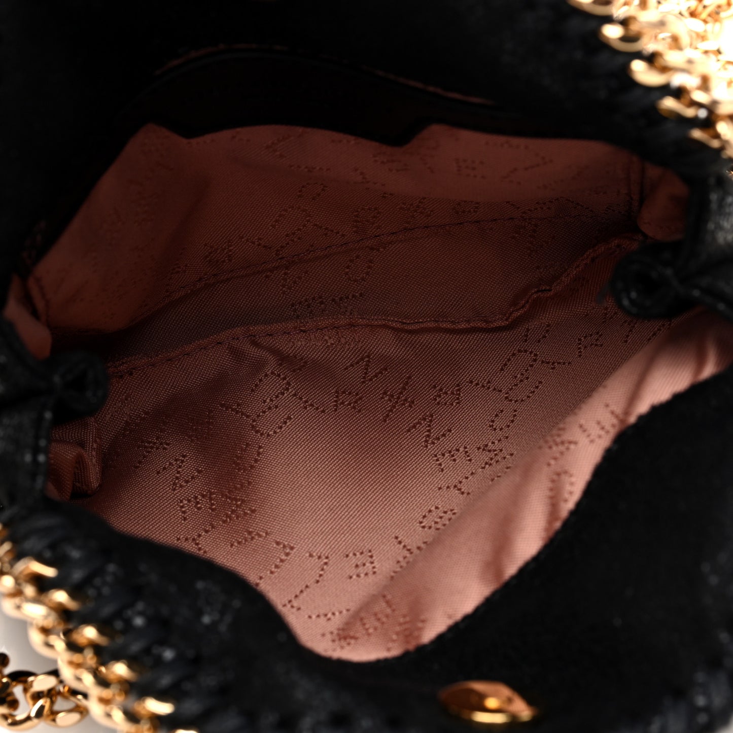 Shaggy Deer Tiny Falabella Tote Black