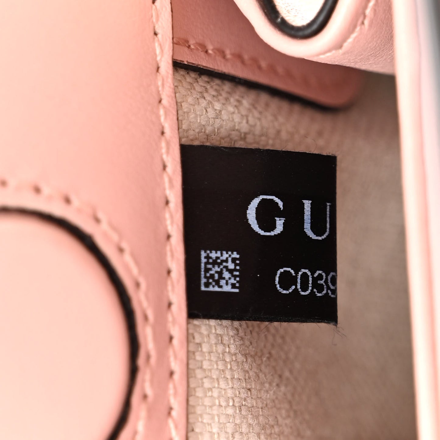 Calfskin GG Matelasse Small Slim Chain Shoulder Bag Perfect Pink Natural