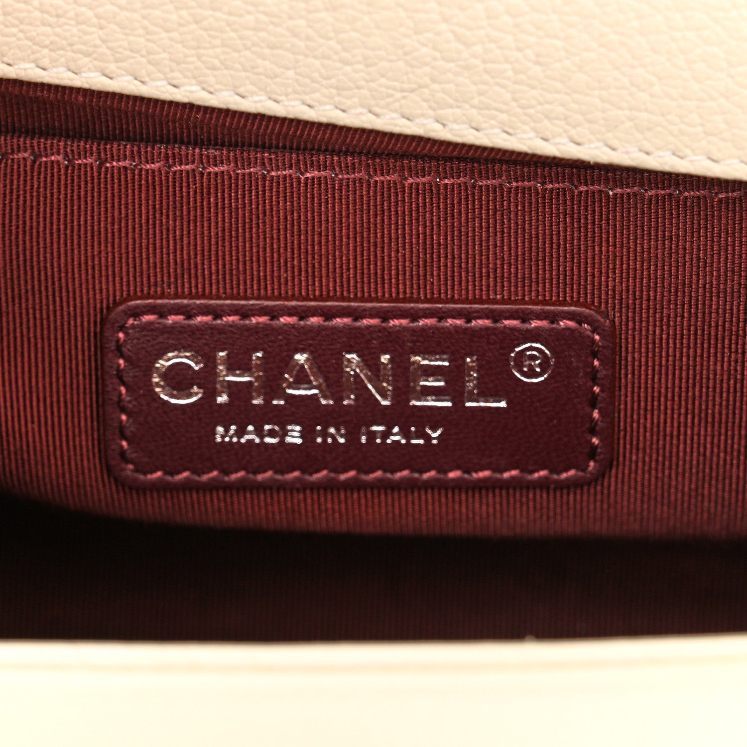 Chanel Goatskin Quilted Patent Small Duo Boy Flap White 6 of 12