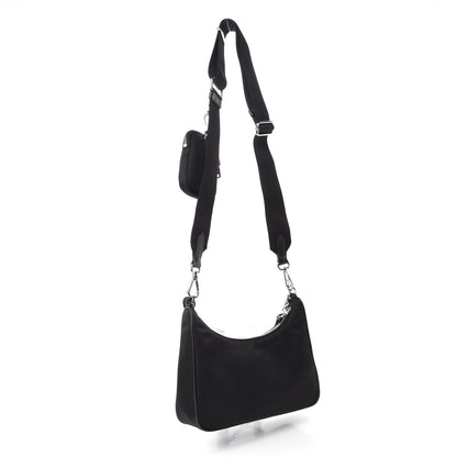 Prada Nylon Re-Edition 2005 Shoulder Bag Black 3 of 10