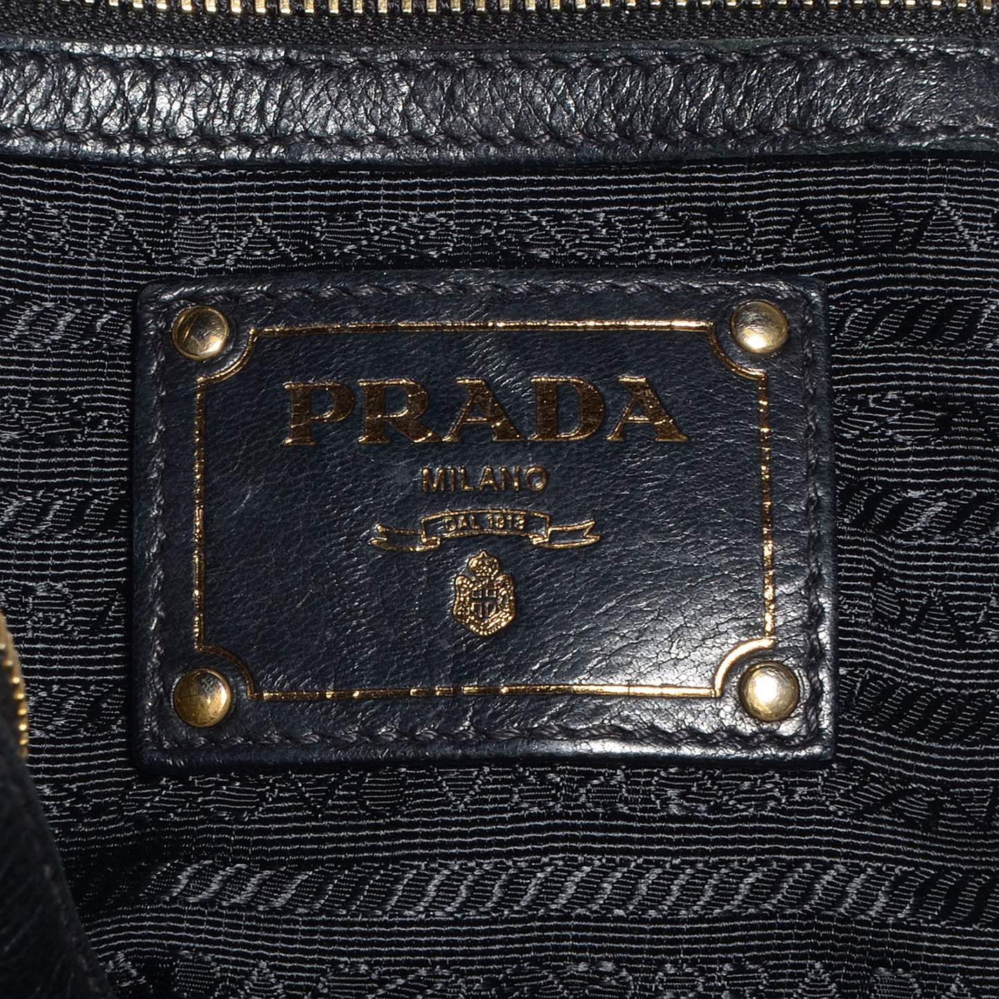 Cervo Shine Satchel Nero Black