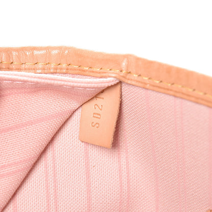 Louis Vuitton Damier Azur Neo Neverfull GM Rose Ballerine 9 of 14