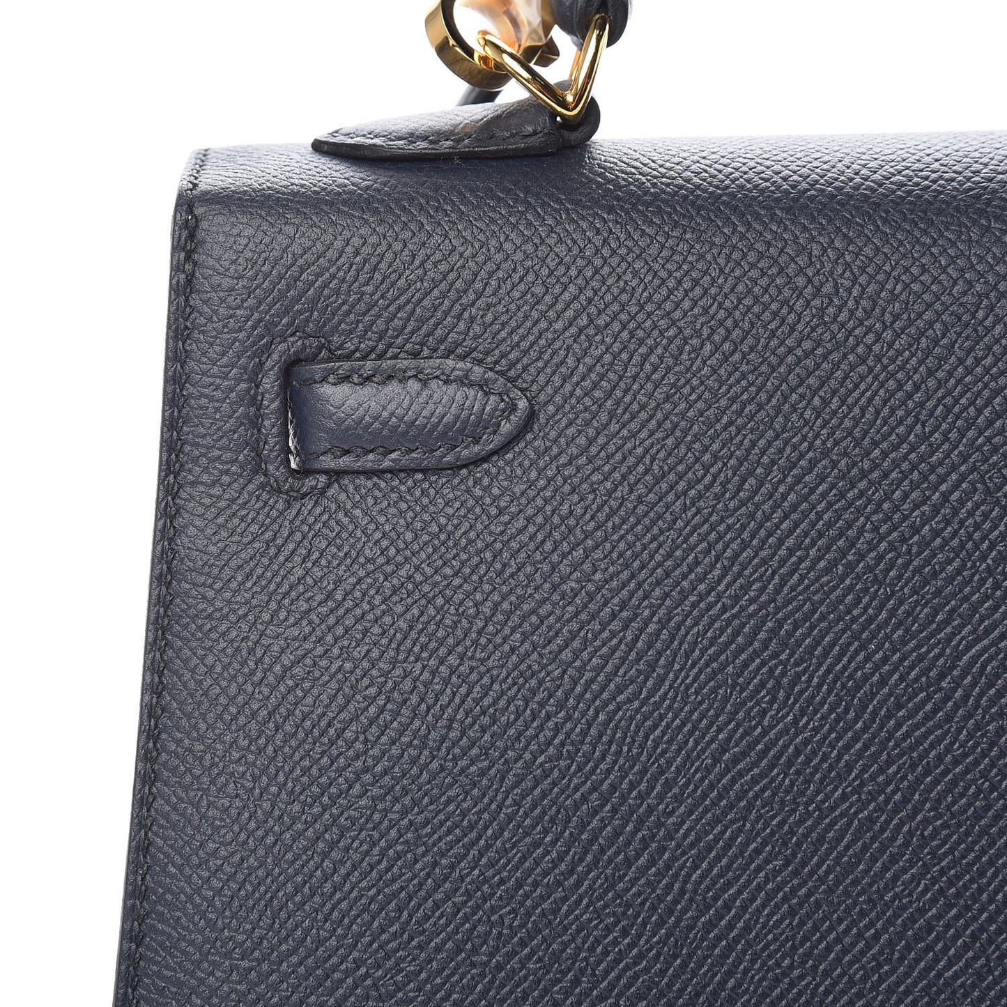 Epsom Kelly Sellier 25 Bleu Indigo