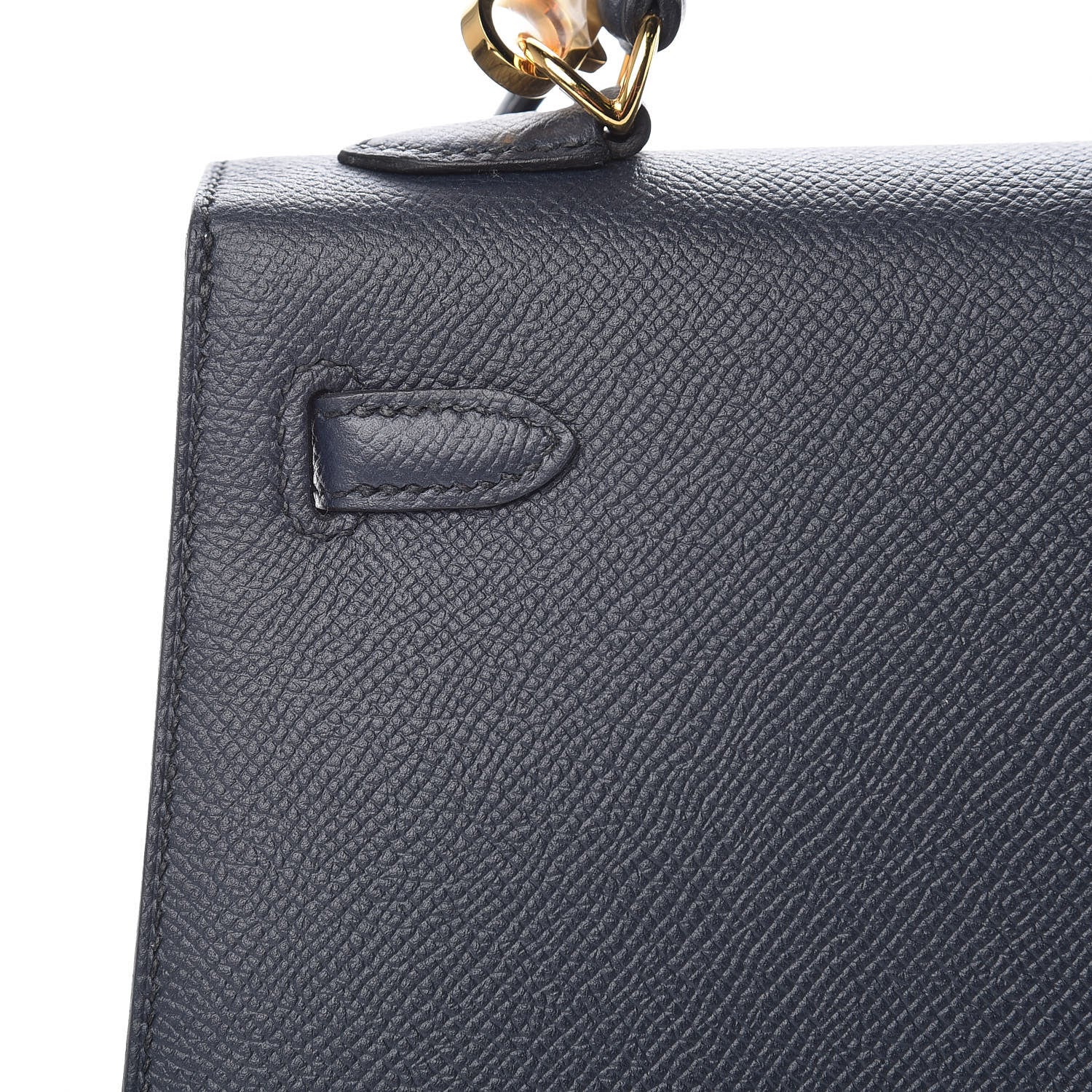 Hermes Epsom Kelly Sellier 25 Bleu Indigo 15 of 43
