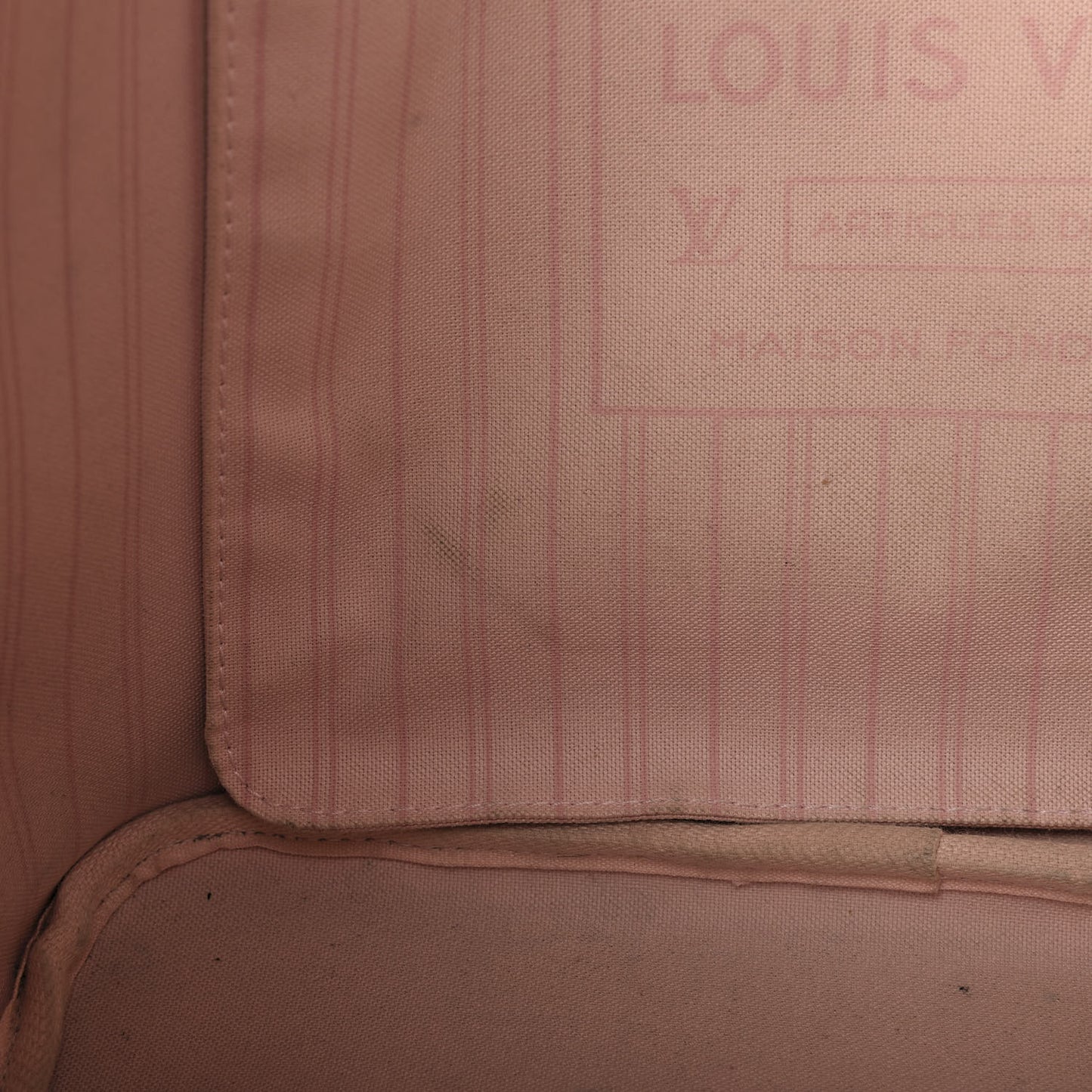Damier Azur Neo Neverfull MM Rose Ballerine