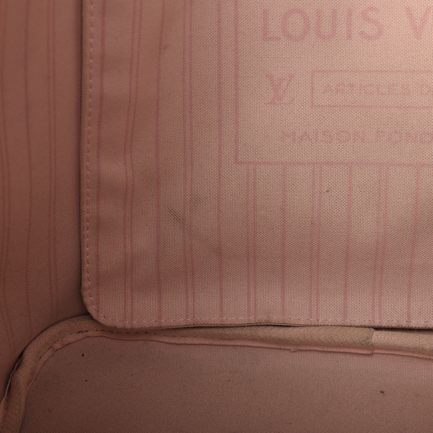 Louis Vuitton Damier Azur Neo Neverfull MM Rose Ballerine 13 of 19
