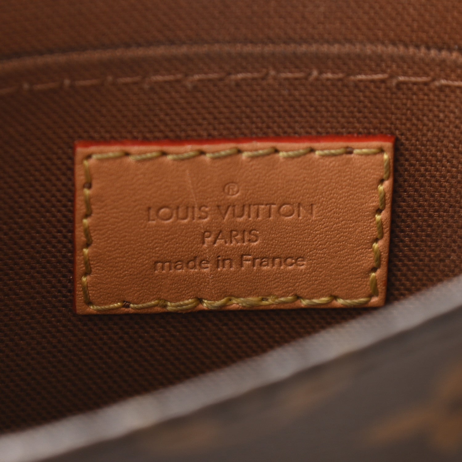 Louis Vuitton Monogram Petit Sac Plat 6 of 10