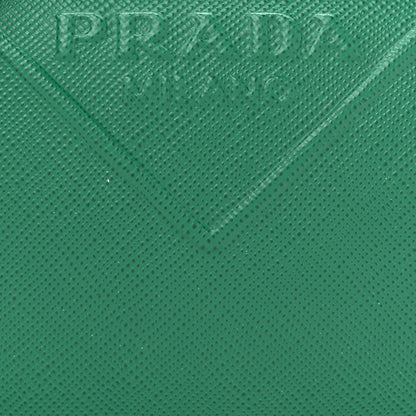 Prada Saffiano Cuir Triangle Logo Crossbody Mango 7 of 10