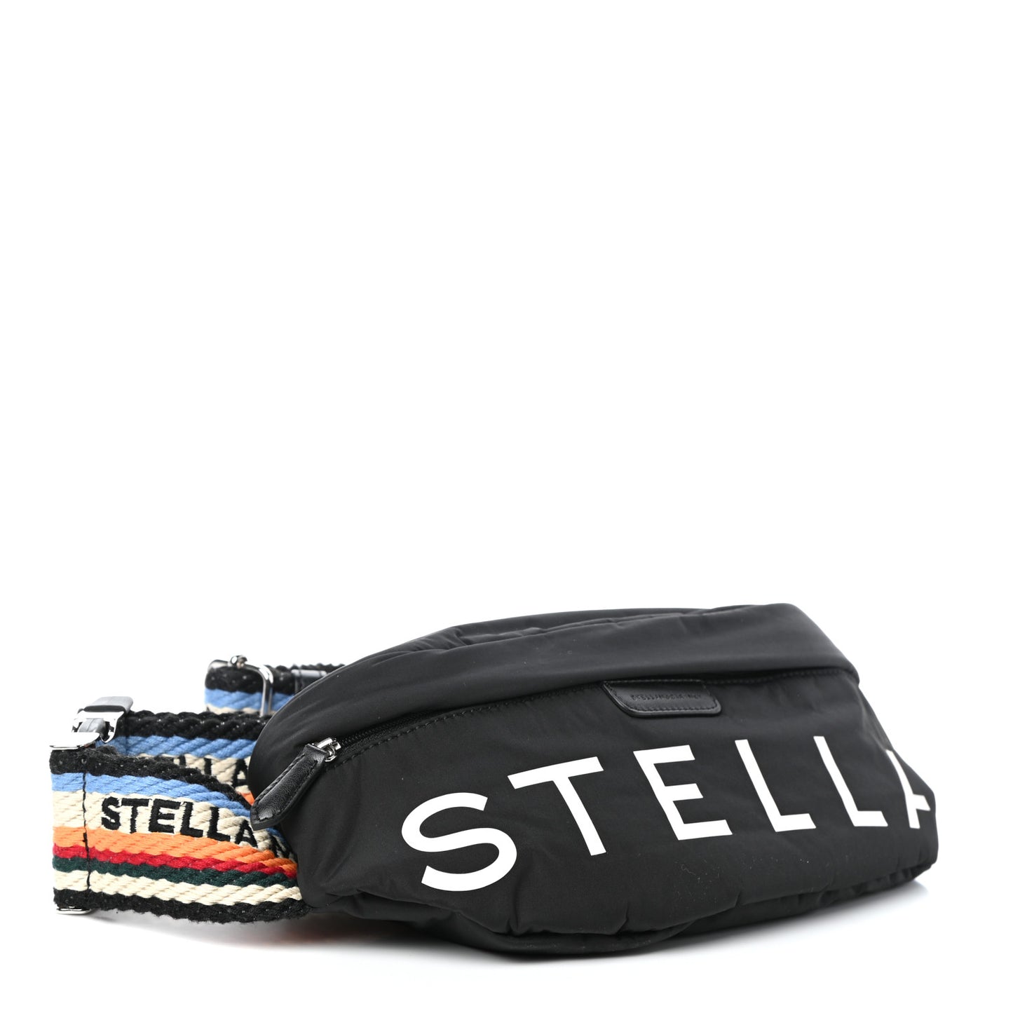 Eco Padded Nylon Logo Falabella Bum Bag Black Multicolor