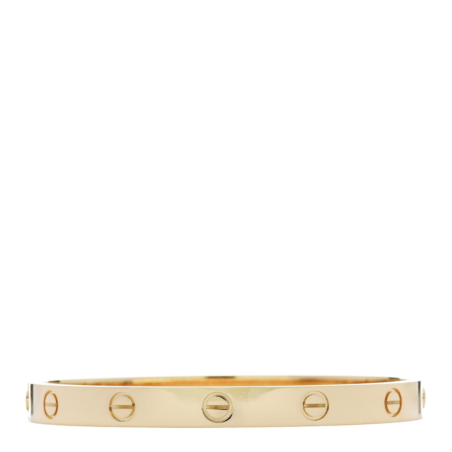 Cartier 18K Yellow Gold LOVE Bracelet 17 3 of 10