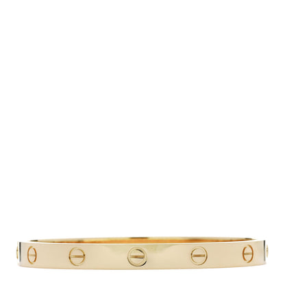 Cartier 18K Yellow Gold LOVE Bracelet 17 5 of 19