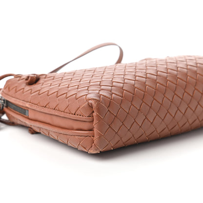 Bottega Veneta Nappa Intrecciato Pillow Crossbody Messenger Dark Calvados 6 of 10