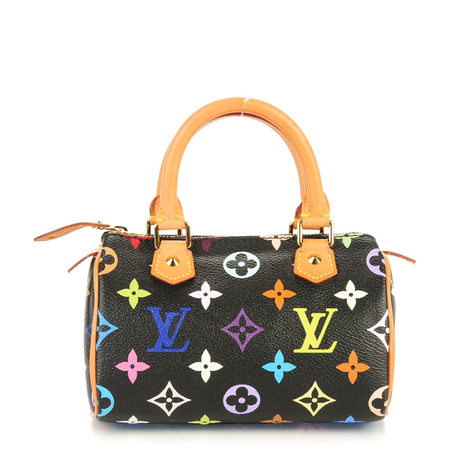 Louis Vuitton Monogram Multicolor Mini Sac HL Speedy Black 1 of 7