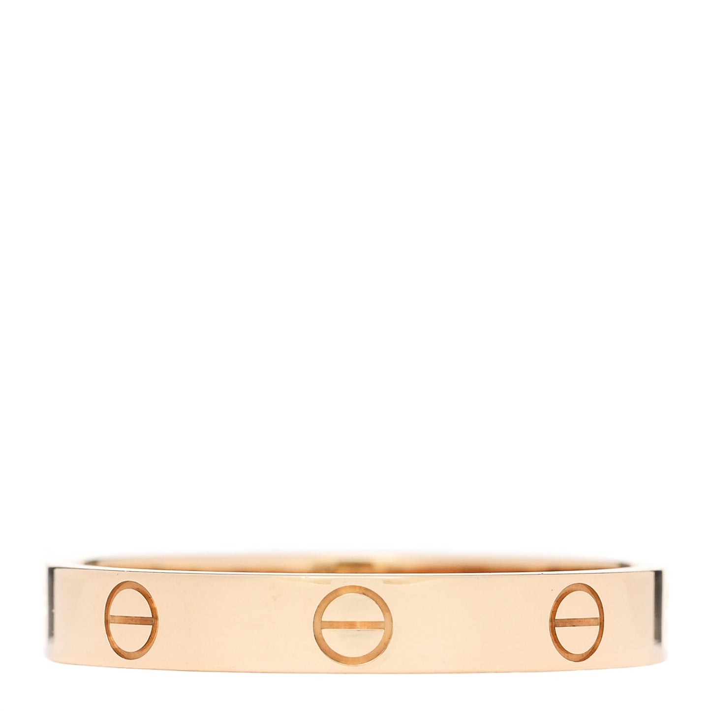 18K Yellow Gold 3.5mm LOVE Wedding Band Ring 66 11.5