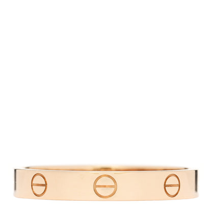 Cartier 18K Yellow Gold 3.5mm LOVE Wedding Band Ring 66 11.5 1 of 5