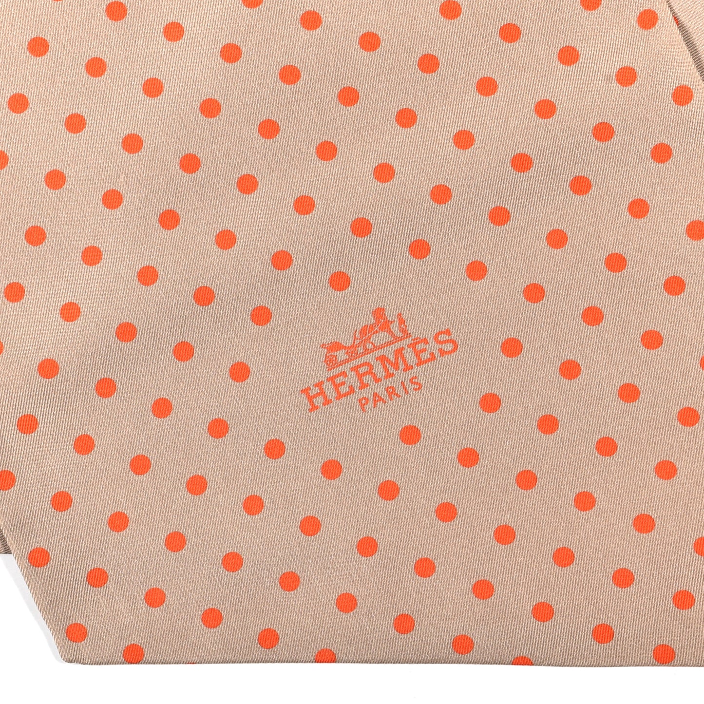 Silk Lettres Et Pois Maxi Twilly