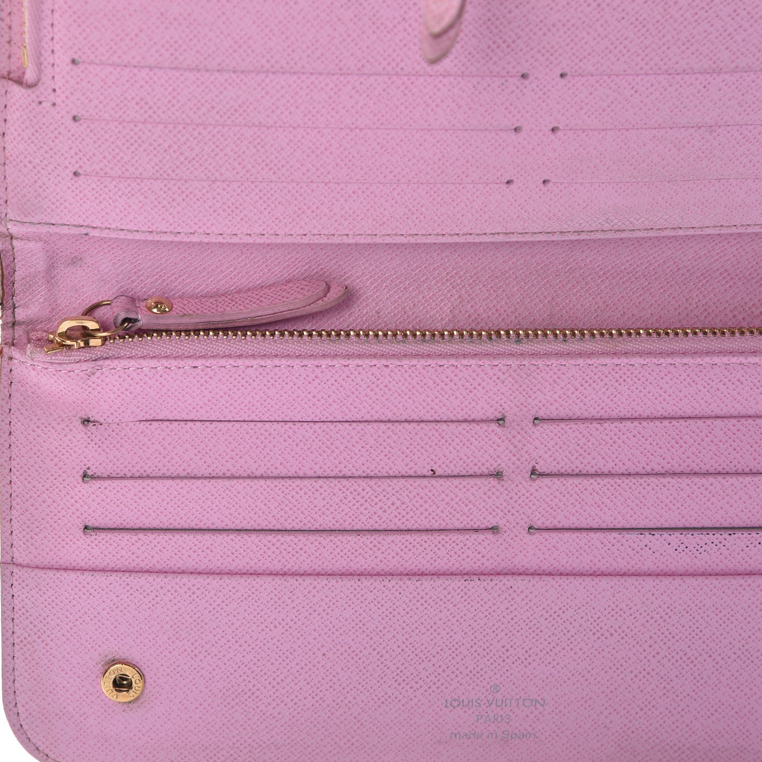 Louis Vuitton Monogram Multicolor Insolite Wallet White Litchi 9 of 21