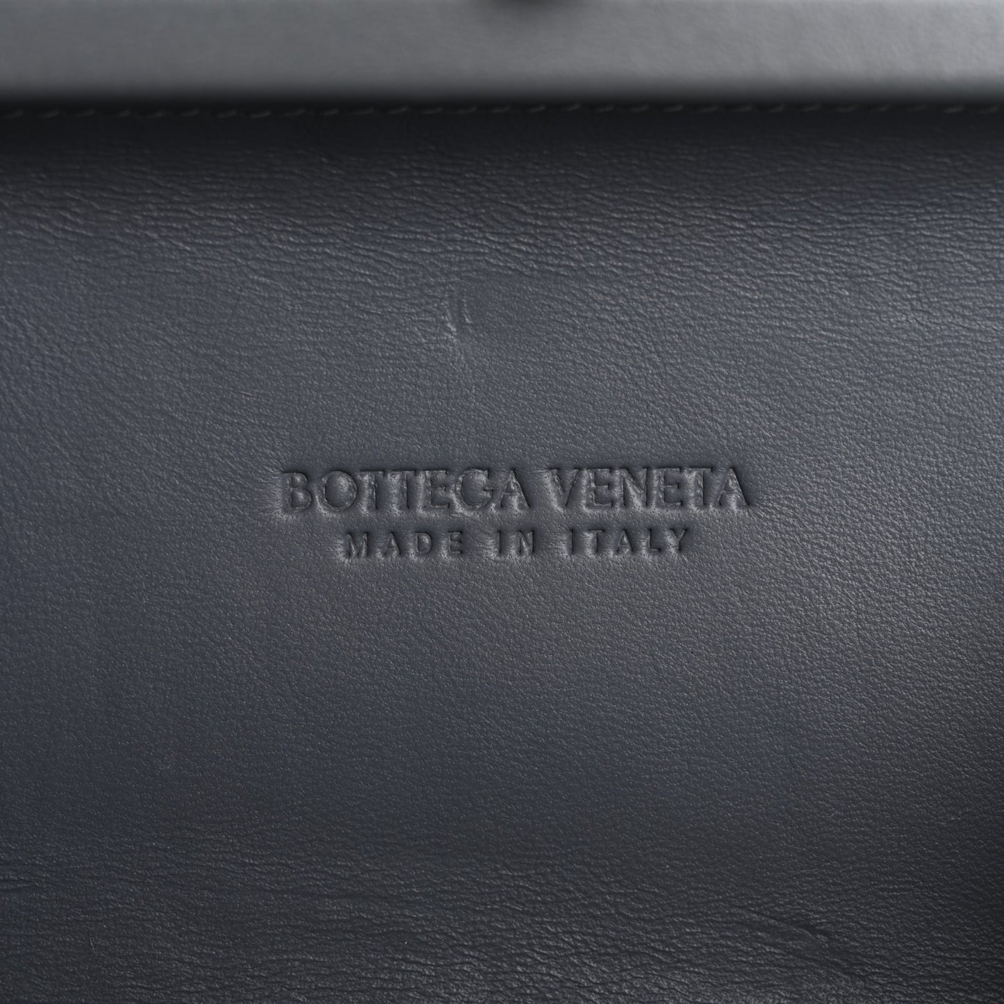 Nappa Intrecciato Minaudiere Knot Clutch Slate