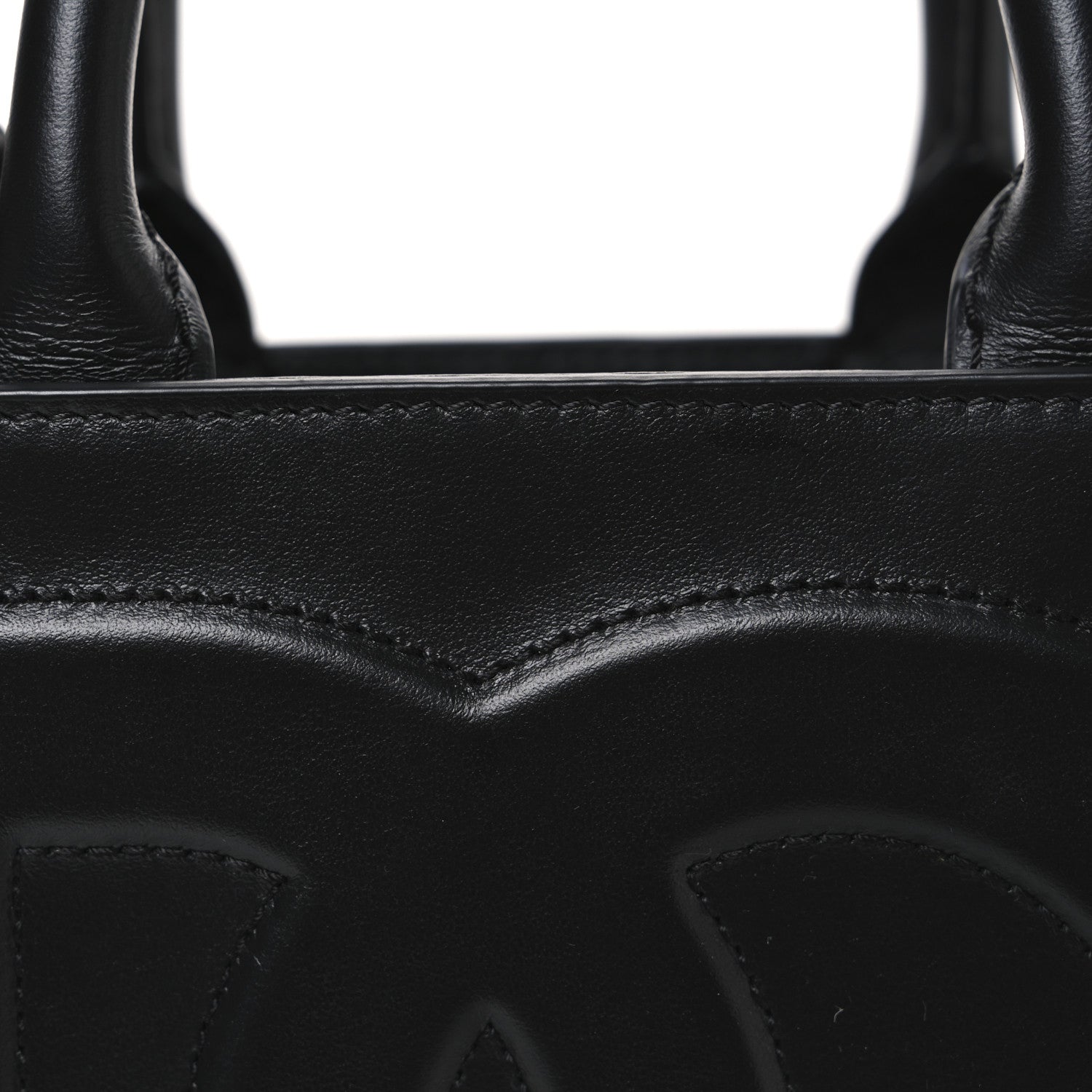 Dolce & Gabbana DOLCE GABBANA Calfskin Mini DG Daily Shopper Tote Black 6 of 10
