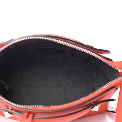 Fendi Vitello Dolce Mini By The Way Boston Bag Papavero 5 of 11