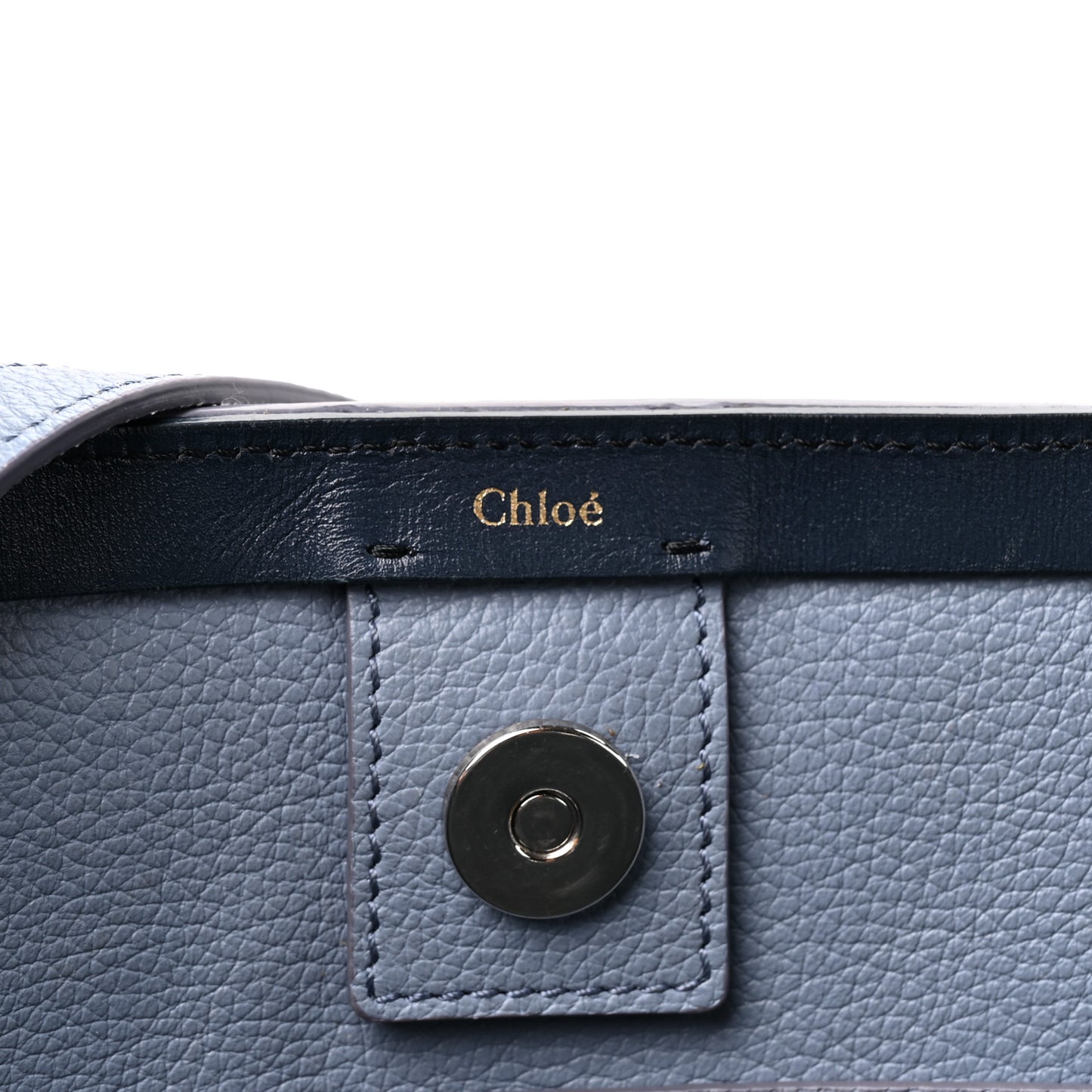Calfskin Medium East West Sense Tote Shady Cobalt