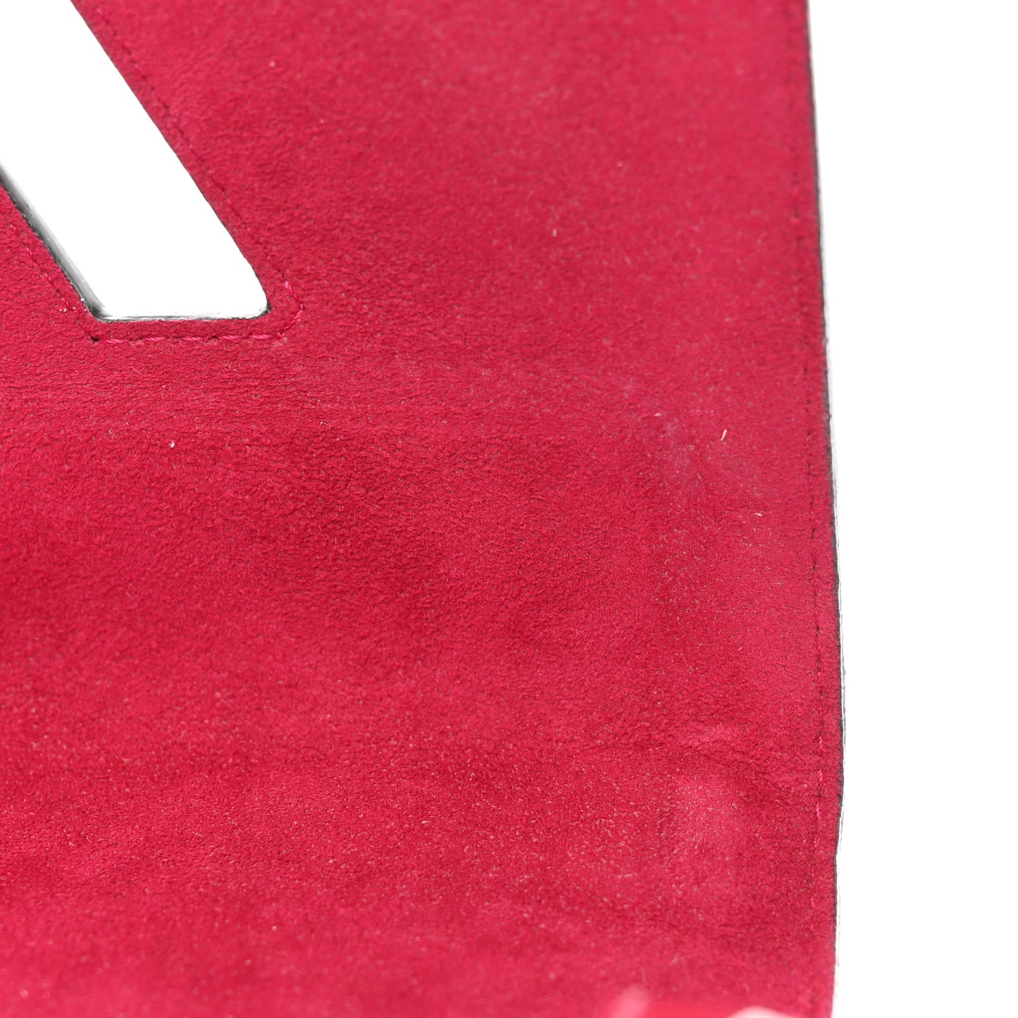 Patent Monogram Twist Shoulder Bag PM Red Blue