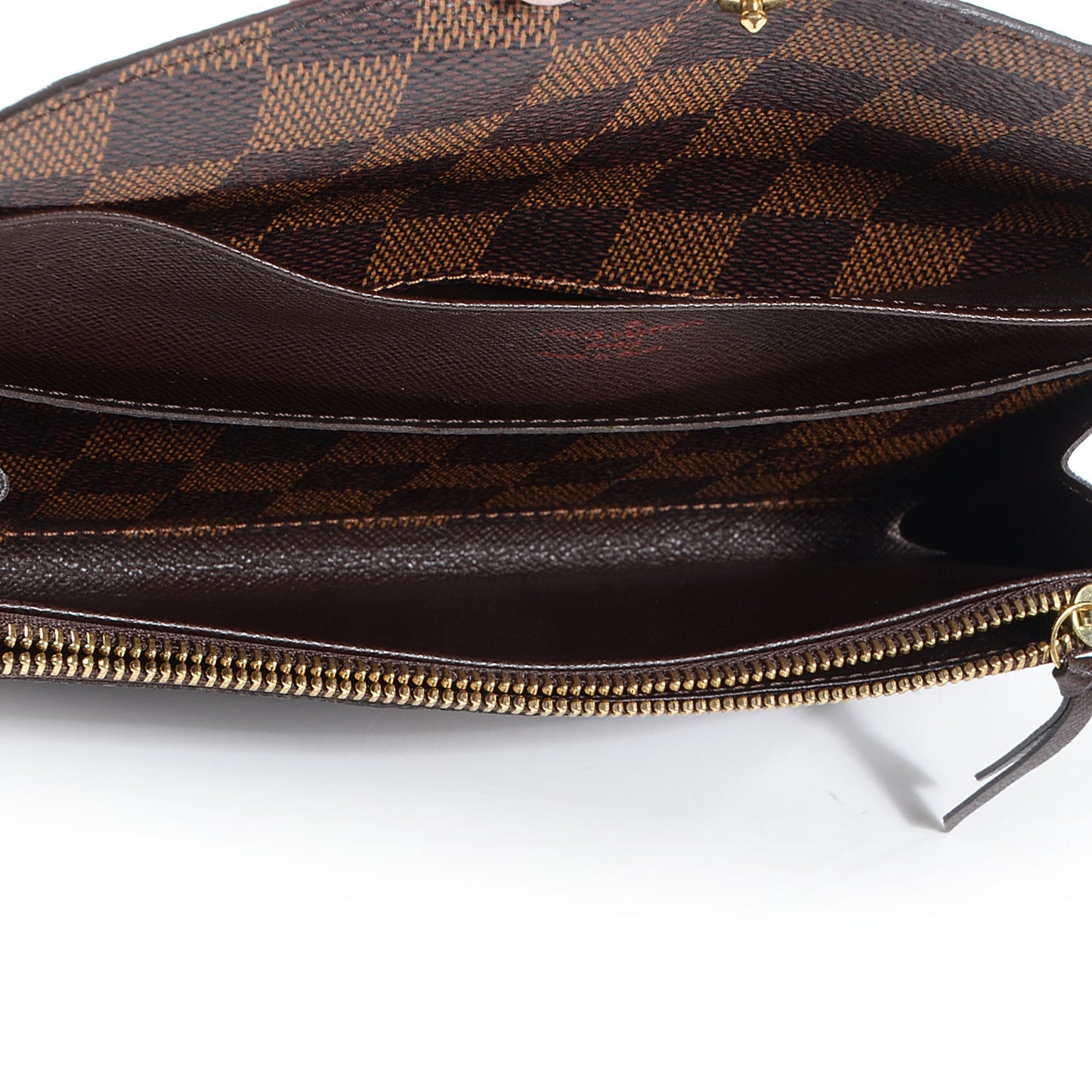 Damier Ebene Emilie Wallet