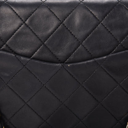 Chanel Lambskin Quilted Small Double Flap Black 12 of 13